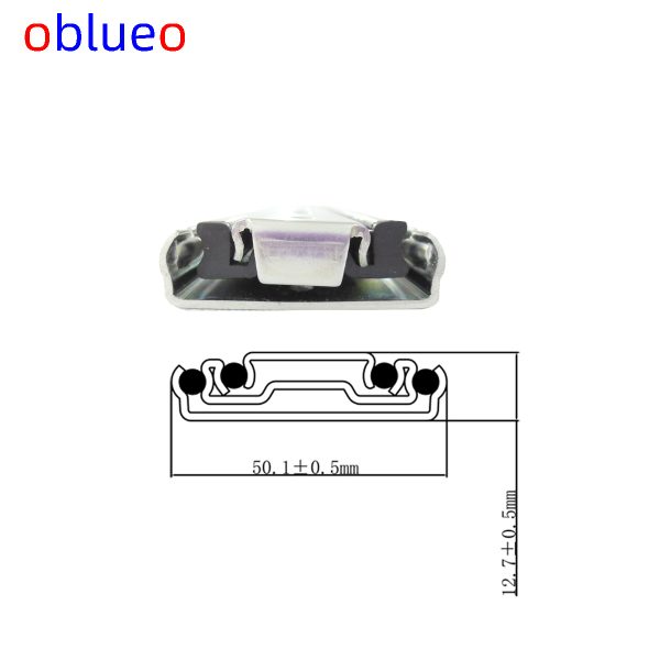 51mm width ball bearing slide (Lock style)-(cold rolled steel) - 图片 4