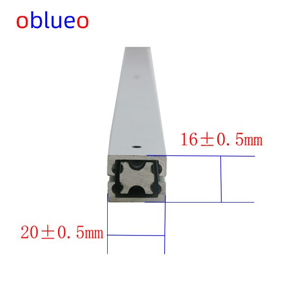 20mm wide slide rail《Lock style》 -aluminum alloy (Double layer - Three section) - 图片 5