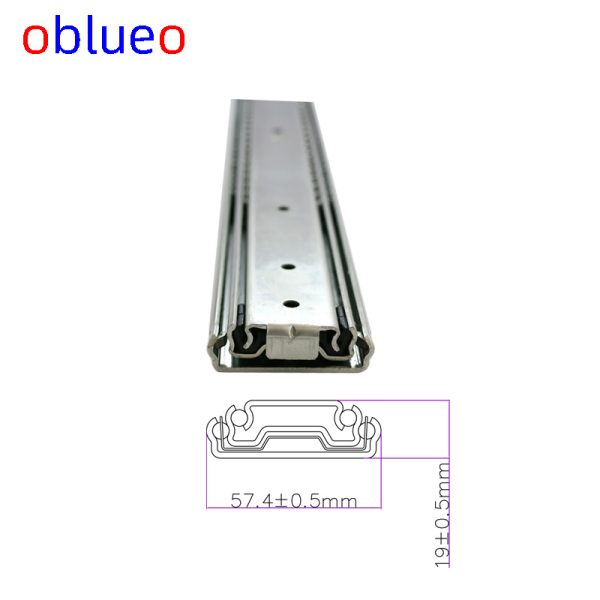 58mm width slide rail (Damping slide rail) - 图片 5