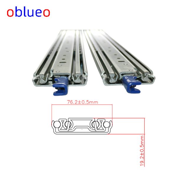 76mm width slide rail (Lock style) - 图片 5