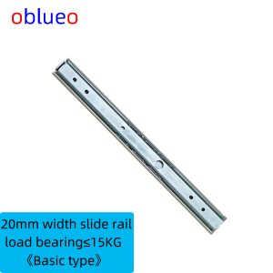 20mm widht slide rail (two Section)-cold rolled steel
