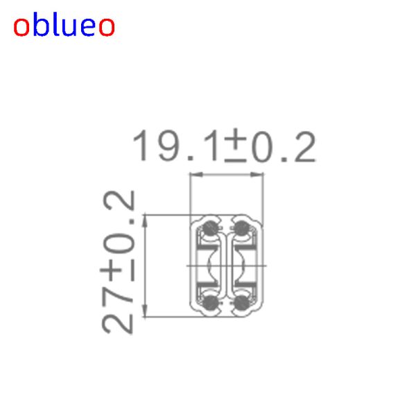 27mm width slide rail(Double layer three section)-cold rolled steel - 图片 3