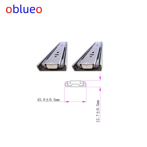 45mm wide slide rail(Basic Style)-stainless steel - 图片 5