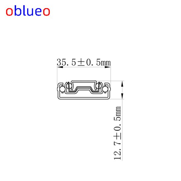 35mm wide slide rail(Basic Style)-stainless steel - 图片 4