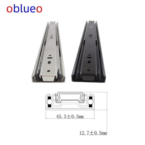 45mm widht slide rail(Lock style)-cold rolled steel - 图片 4