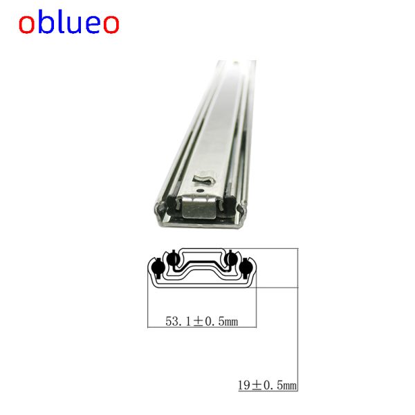 53mm width slide rail (Card insertion style) - 图片 5