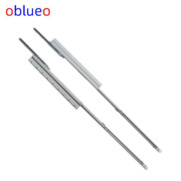 Hidden steel ball slide rail (three section-Buffer style) - 图片 4