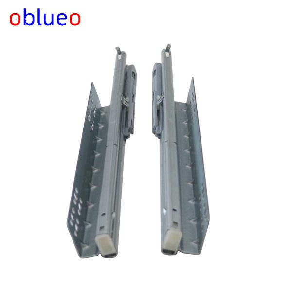 Hidden steel ball slide rail (three section-Buffer style) - 图片 5