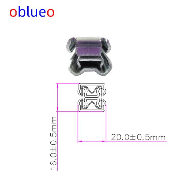 20mm width slide rail(Double layer - Three section)-cold rolled steel - 图片 3