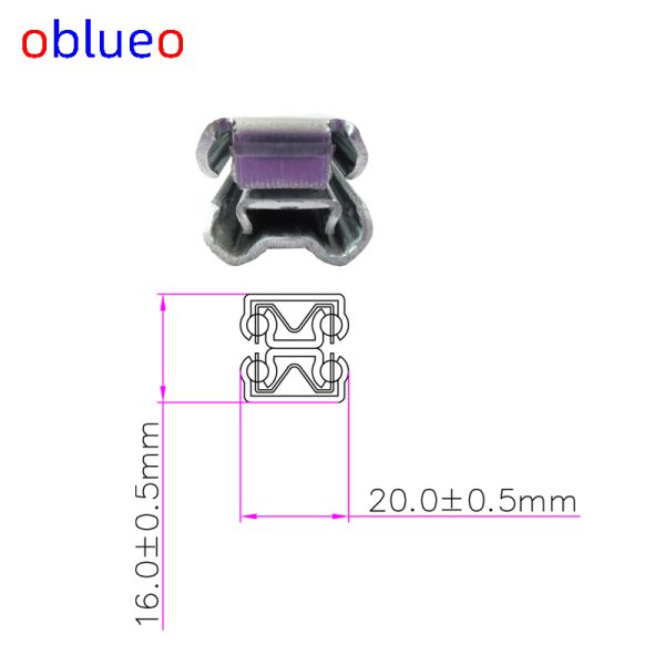 20mm wide slide rail《Three Section 》-stainless steel - 图片 4